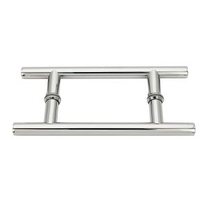 Wholesale 16&quot; Heavy Duty H Shape Sliding Door Handle for Double Sided Chrome Push Pull Doors from china suppliers