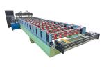 Colored Steel Press Step Tile Roll Forming Machine 0-12m/Min