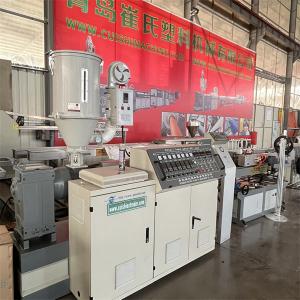 Wholesale High Speed Single Screw Extruder Machine , HDPE Water Supply Pipe Machine from china suppliers