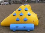 PVC tarpaulin Inflatable Water Sports / 2 sides Inflatable climbing Wall With