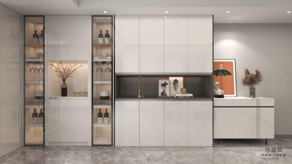 Fadior White French-Style Shoe Cabinet With Ventilation And Stainless Steel