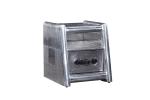 Genuine Leather Handle Vintage Antique Storage Trunk 1 Drawer Strong Canvas For