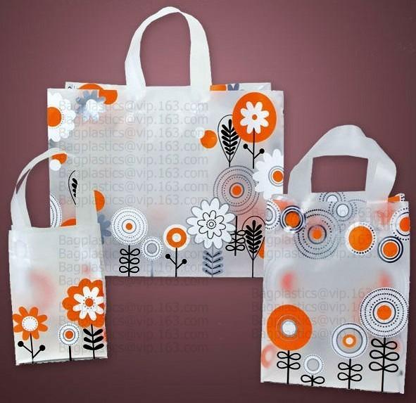 Wholesale Die Cut Handle Eco-Friendly Custom Design Shopping Gravure Printing