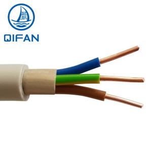 Wholesale Building Wire Cable 3 Cores Electrical Cable Wire with Solid Copper Conductor 450 / 750V with PVC Sheath from china suppliers