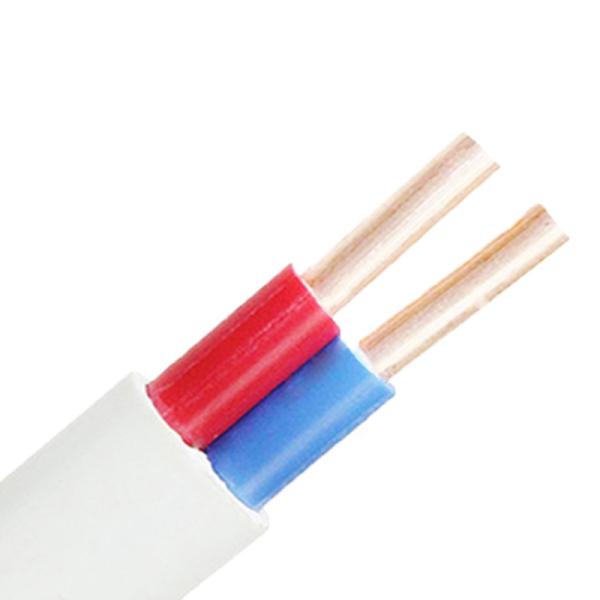 2*4mm2 2*6mm2 Copper Core Solid PVC Sheathed Flat Electric Wires Cables for