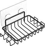 No Drilling Stainless Steel Adhesive Soap Dish Soap Holder for Shower Wall with