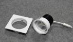 square recessed/embeded LED downlight 7w 10w 15w with cutout 75mm 230v
