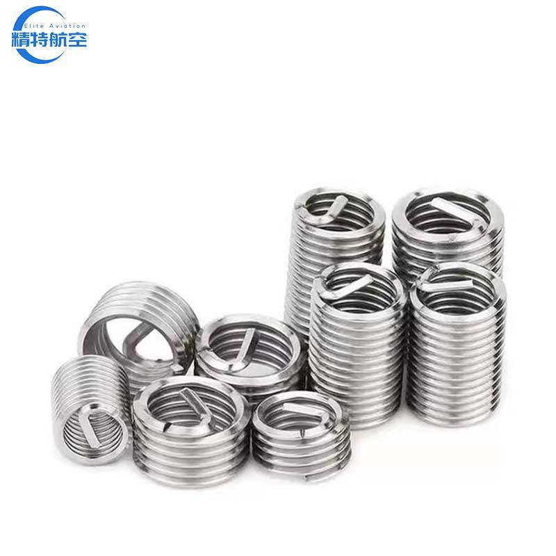 Easy-to-Use Wire Thread Inserts Compatibling with Standard Tools and Taps