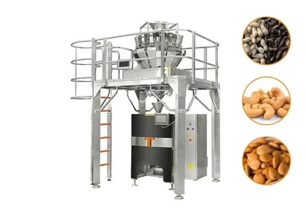 Pouch Filling Sealing Doypack Rotary Grain Premade Bag Filling Sealing Packing