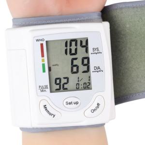 China Professional Health Care Wrist Portable Digital Automatic Blood Pressure Monitor Household on sale