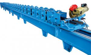 China Automatic Door Frame Roll Forming Machine With Plc Control , 1 Year Warranty Period on sale