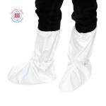 50-70gsm Microporous Disposable Boot Cover Non Slip Boot Shoe Covers With PVC