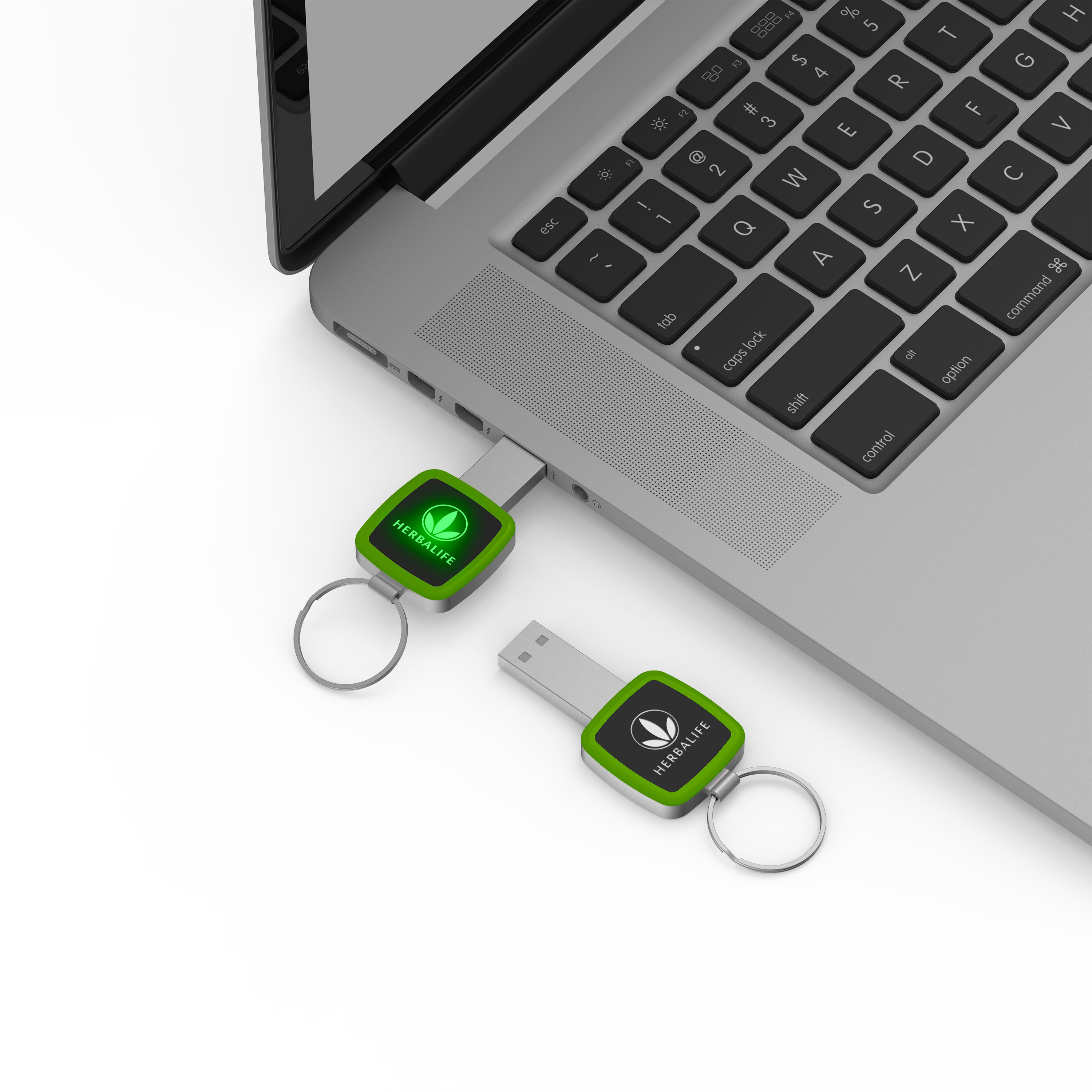 When Reading LED Light Will Shiny Crystal USB Stick 32GB 64GB 128GB