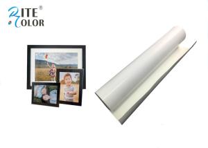 Wholesale Water Resistance 260gsm Eco Digital Media , White RC Microporous Luster Photo Paper from china suppliers