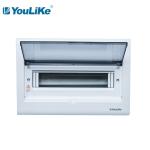Residential Plastic MCB Box 14 Way ABS Material Anti Ageing