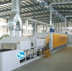 Wholesale Maximum Height of Workpiece 250mm Four Sections Aluminum Brazing Furnace 650-700 Degree Spray Drying Air Cooling Area from china suppliers