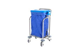 Wholesale MK S17 Hospital Linen Trolley Surgical Instrument Stainless Steel With One Bag from china suppliers