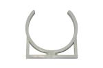 White Color Ro Filter Parts Single Water Purifier Fittings Clamp ABS Material