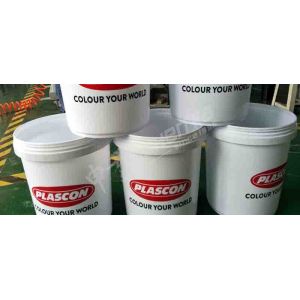 Plastic Paint Gallon Bucket Screen Printing Machine Microprocessor control