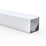 OEM LED Strip Corner Channel , V Shaped Extrusion 45 Degree Aluminum LED Channel