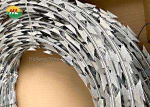 Wholesale Hot Dipped Galvanized Steel Security Razor Barbed Wire Anti Climb Fencing from china suppliers
