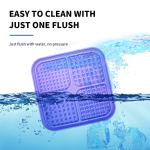 Pet Bowls Silicone Slow Feeder LCD Display DogLicking Mat Dog Lick Pad
