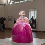Luxury Transparent Resin Art Sculpture – Inspired by Manolo Valdés, Modern Home