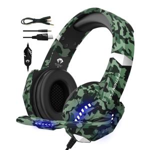 Wholesale 7.1 Gamer Wired PC Gaming Headphones With Mic Light Up For Xbox One Volume Control from china suppliers