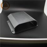 Black Anodized Aluminum Profiles Sandblasted / Brushed Pre Finish
