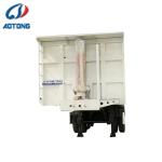 60T Rear Dump Trailer 3 Axle Hydraulic Cylinder Ending Tipper Semi-Trailer with