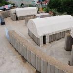 Military 4mm Defensive Barrier Galvanized Welded Bastion Sand Wall