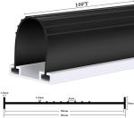 0.5mm-10mm Thickness Garage Door Bottom Weather Stripping Solution