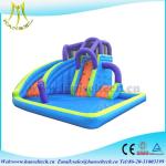Hansel 2017 hot selling commercial PVC outdoor inflatable play area bounce house
