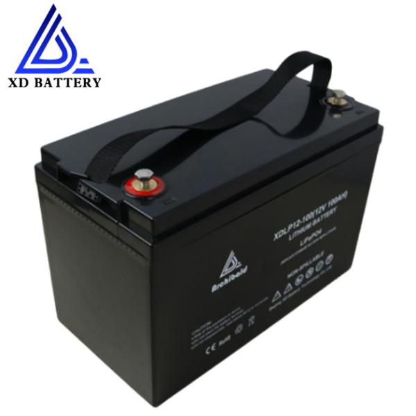 12v Lifepo4 Battery 100AH Lithium Batteries For Motorhomes Lithium Ion Caravan