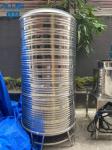 Customized Stainless Steel Water Tank Vertical Type For Raw water Storage 100L
