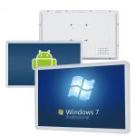 32 Inch White Edge Wall Mounted Digital Signage Touch Screen Android 1920 X 1080