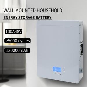 Wholesale 5kwh Solar Wall Battery 48v 120ah Lithium Battery With LCD Display from china suppliers
