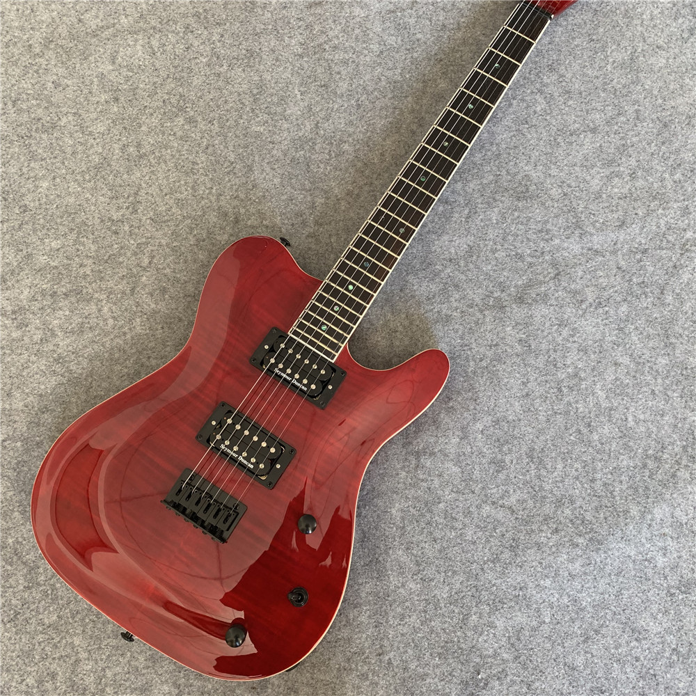 High Quality wine red TELE electric guitar Boutique accessories dedicated to the bands free shipping
