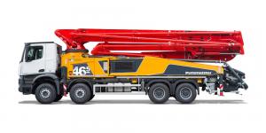 Wholesale Used Putzmeister Truck Mounted Concrete Pump M46-5 4141 from china suppliers