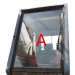 SUMITOMO Excavator Cabin Windshield Tempered Glass ECE Mini Digger Glass