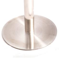 Wholesale Easy Move Stainless Steel Table Legs Round Chrome Table Base For Bistro Table from china suppliers
