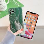 IMD Marble Geography Phone Cover TPU Gel Shockproof Dust Free For Iphone 7 8