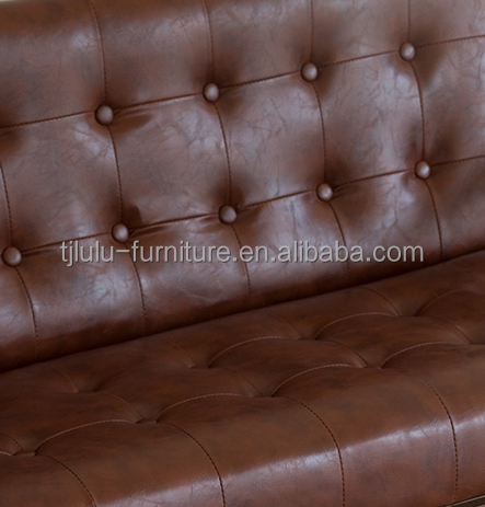Modern Wooden PU Leather Cafe Sofa Chair Italian Luxury Design Style for Dining Room Restaurant