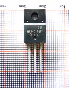 Wholesale High Quality Good Price MBR40150FT TO-220F-3L 40A 150V Schottky Diode MBR4040FT THRU MBR40200FT from china suppliers