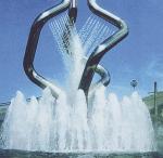 Brass Ice Tower 2.5 Inch DN65 Dancing Fountain Nozzles