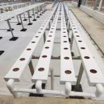 NFT Hydroponic Channel for Growing Vegetables or Fruit in 100x50mm PVC Plastic
