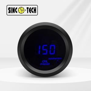 Wholesale Plastic Net Oil Press Gauge Meter Auto Mobile Led Display LED 52mm from china suppliers