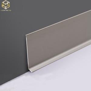 Wholesale ODM Aluminium Wall Skirting Extrusion Profile T3~T8 Temper from china suppliers