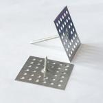 12 Ga Galvanized Steel Perforated Insulation Hangers For Air System