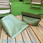 PVC Tarp Pouch Toiletry Bag MakeUp Bag Sturdy PVC Tarpaulin Pencil Pouch Small